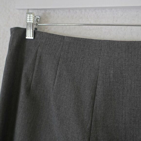 Talbots Stretch Polyester Dress Pants Size 2 Work Attitre Pleated Side Zip 28/26 - Picture 4 of 7